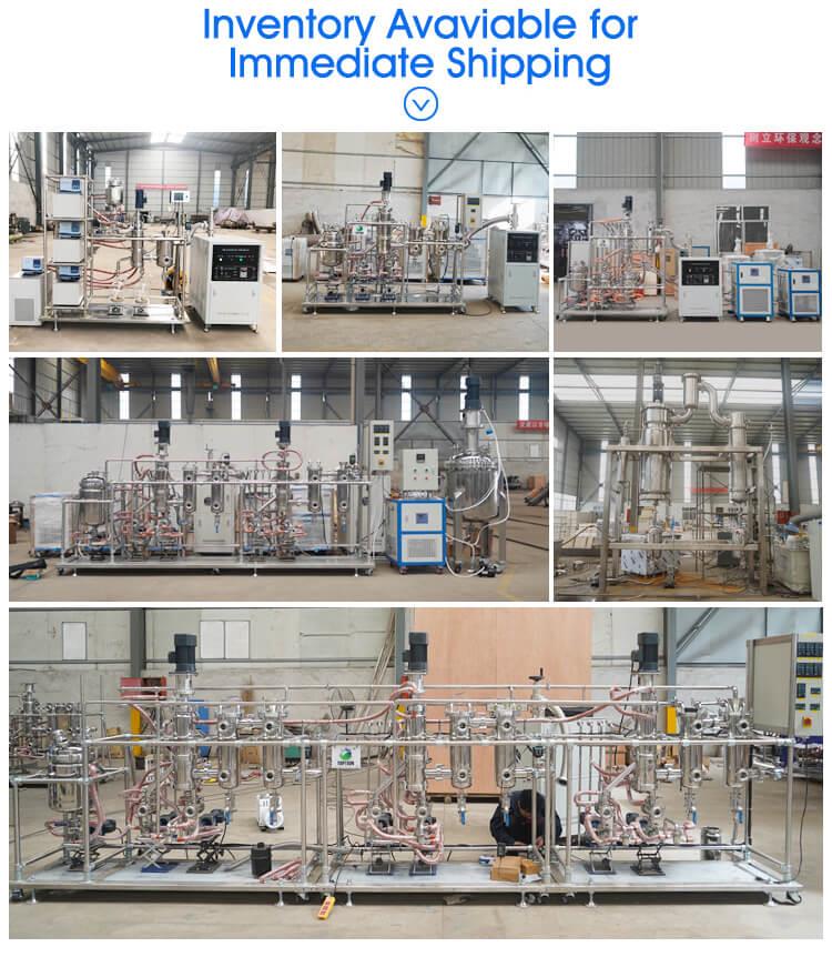 ekipman molekilè distilasyon anbake molecular distillation equipment shipping