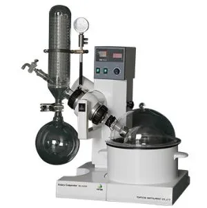 RE-2000A 2L Rotary evaporator distilasyon vakyòm, Rotary Vacuum Evaporator Prix